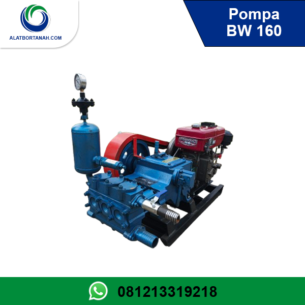 Pompa BW 160 - 3 piston - Alat Bor Tanah